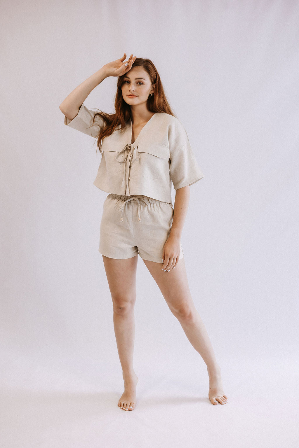 Short Sleeve Tie Shirt