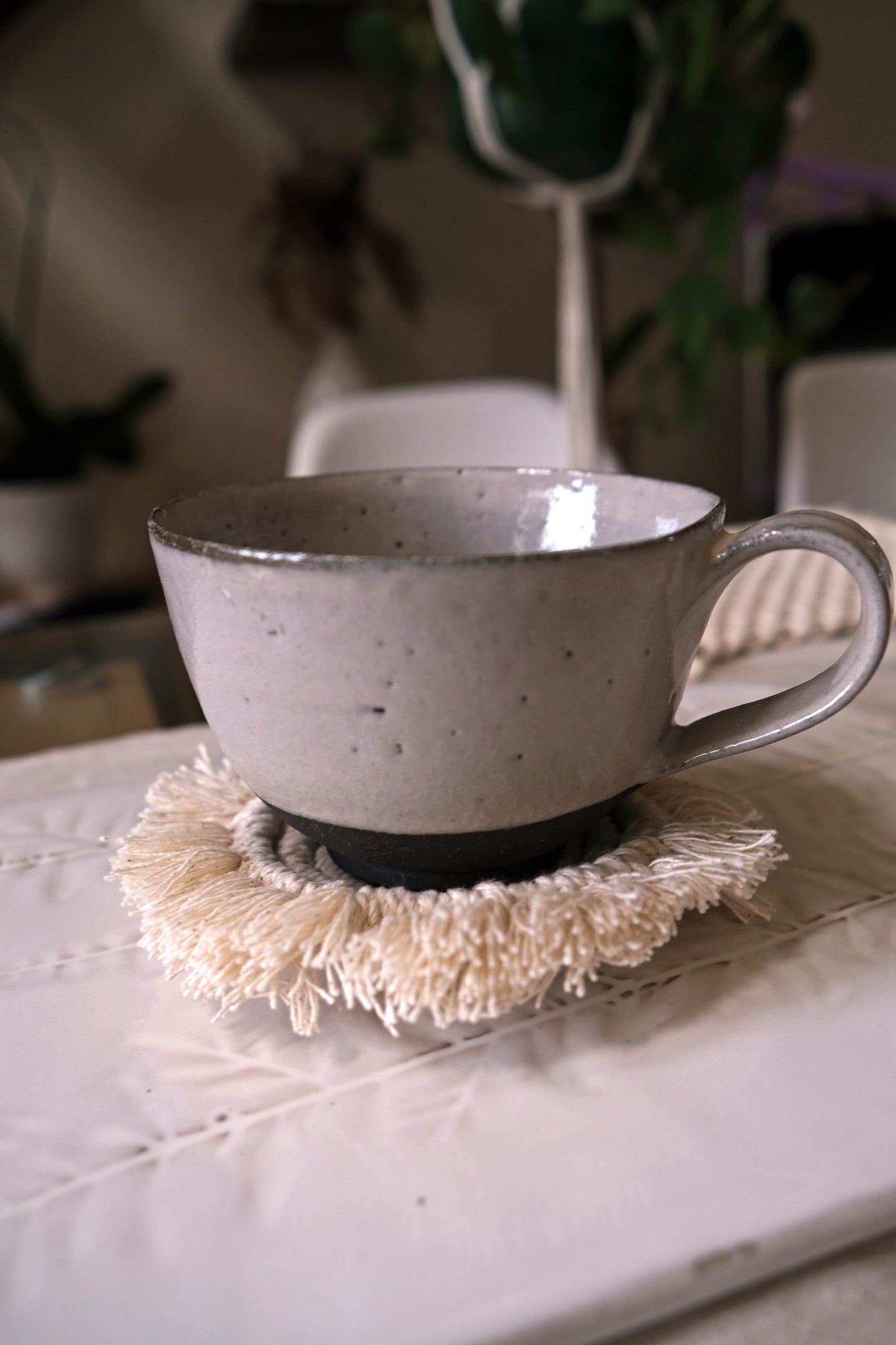 Round Macrame Coasters (4)