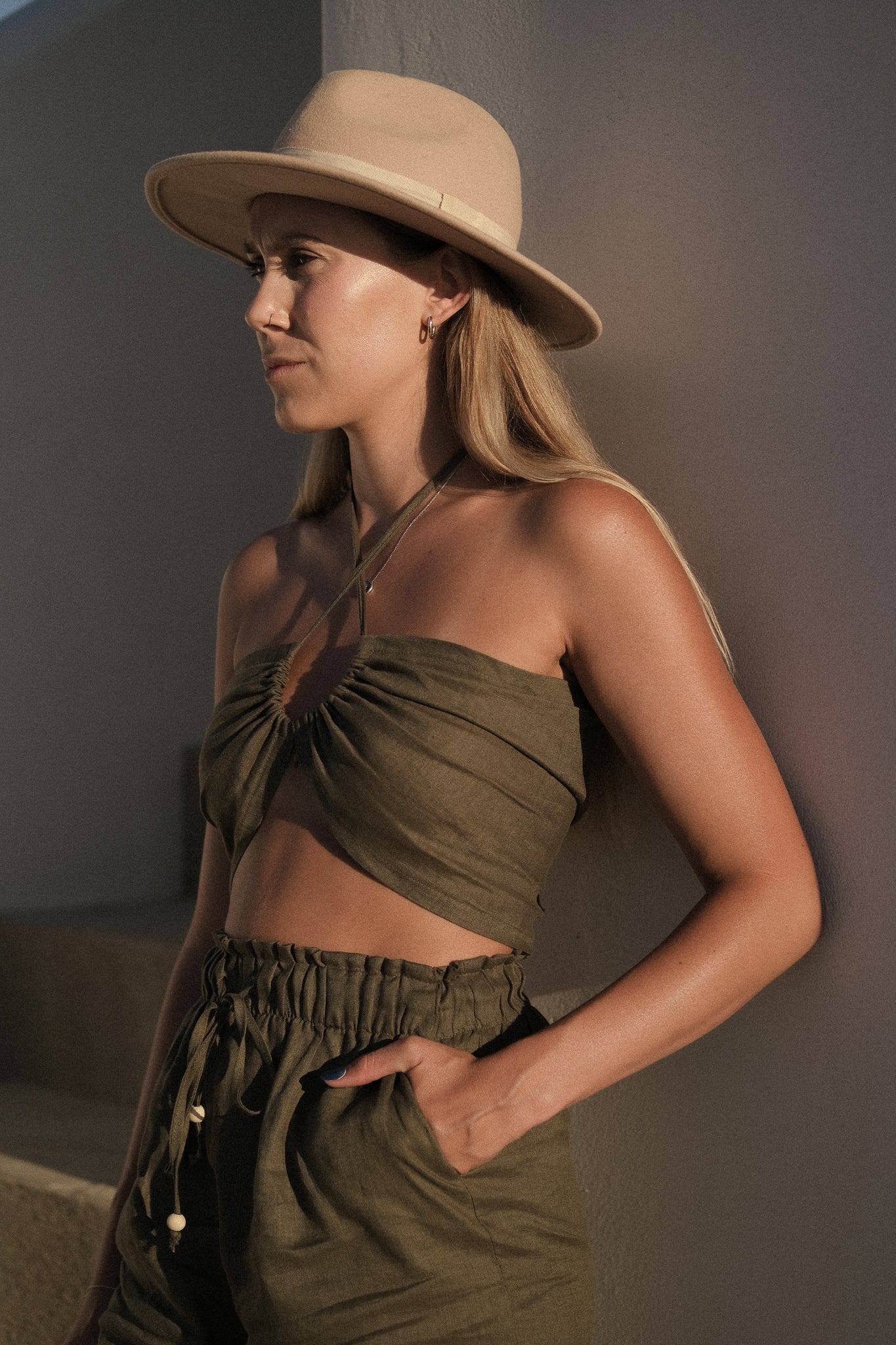 Bandeau Tie Top