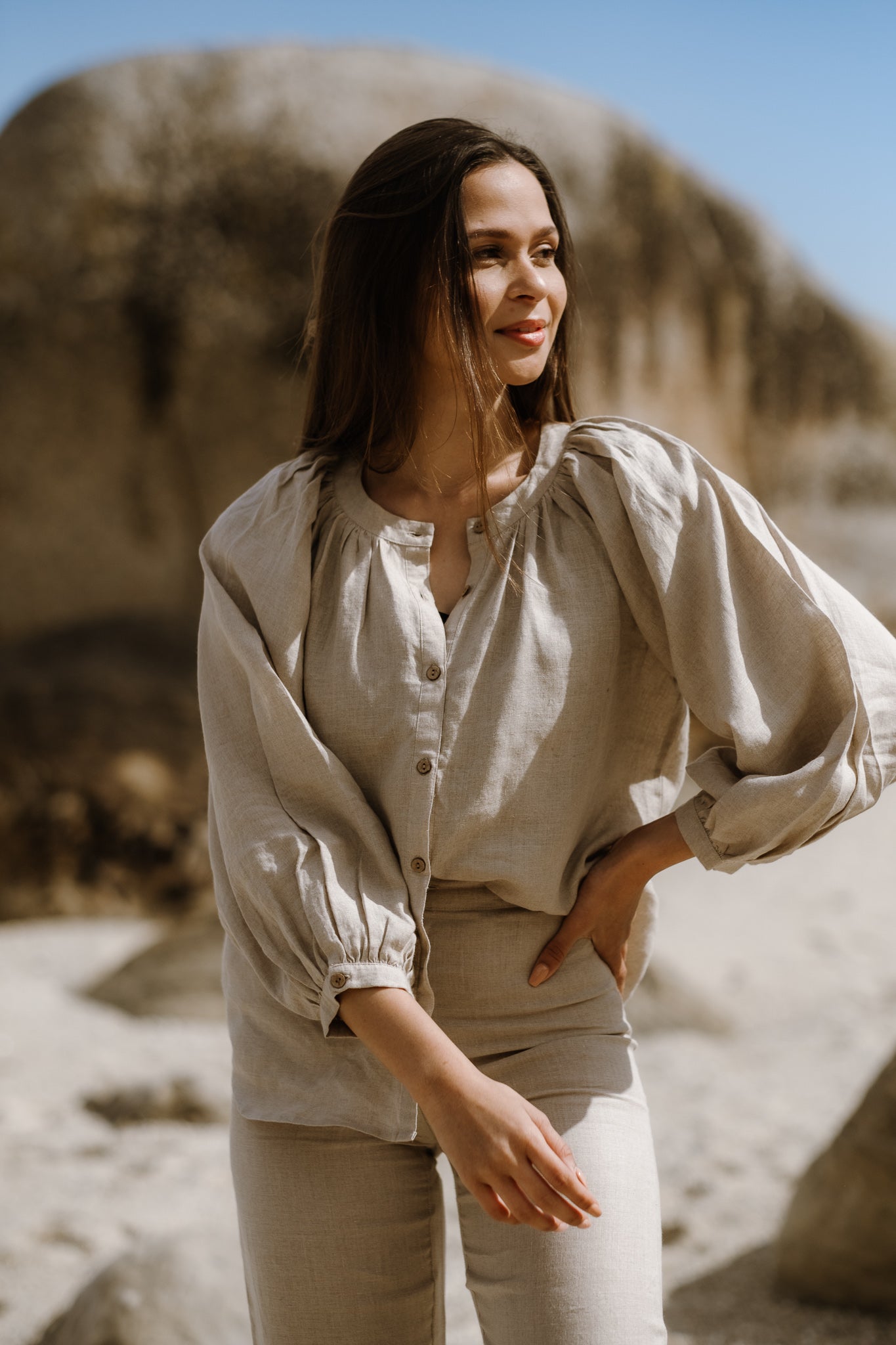 Button Up Blouse