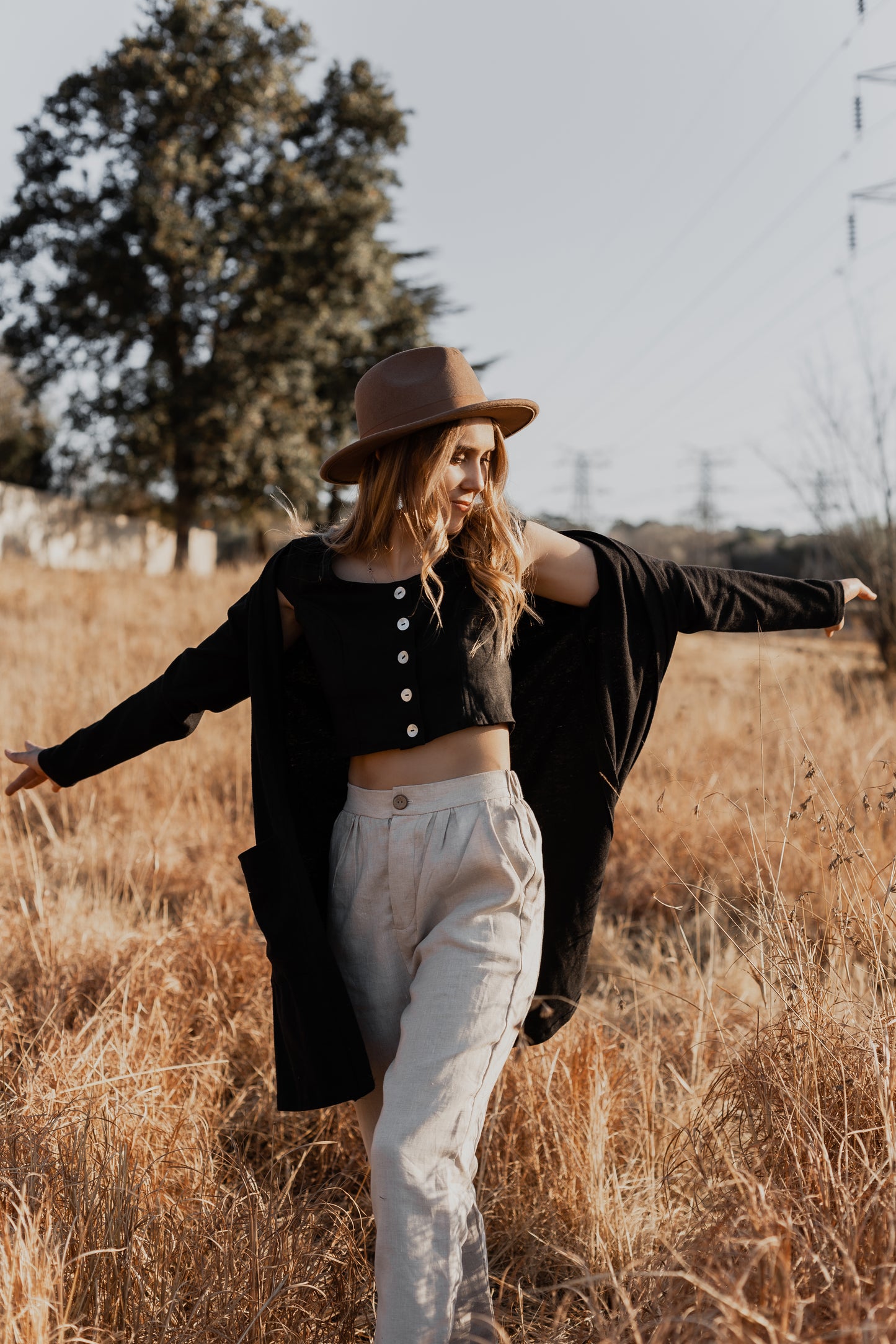 Tapered Pants