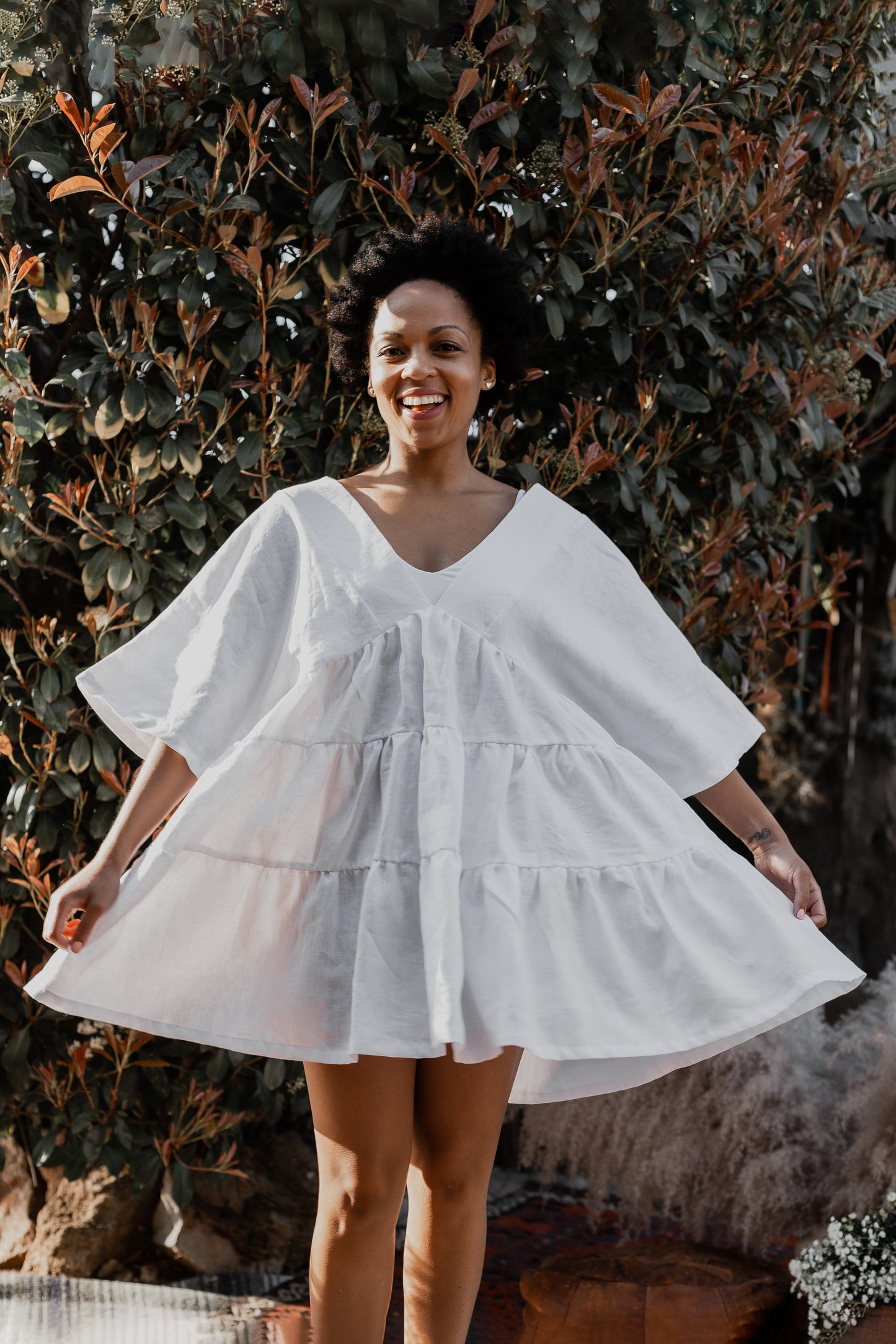 Tiered Tunic Dress