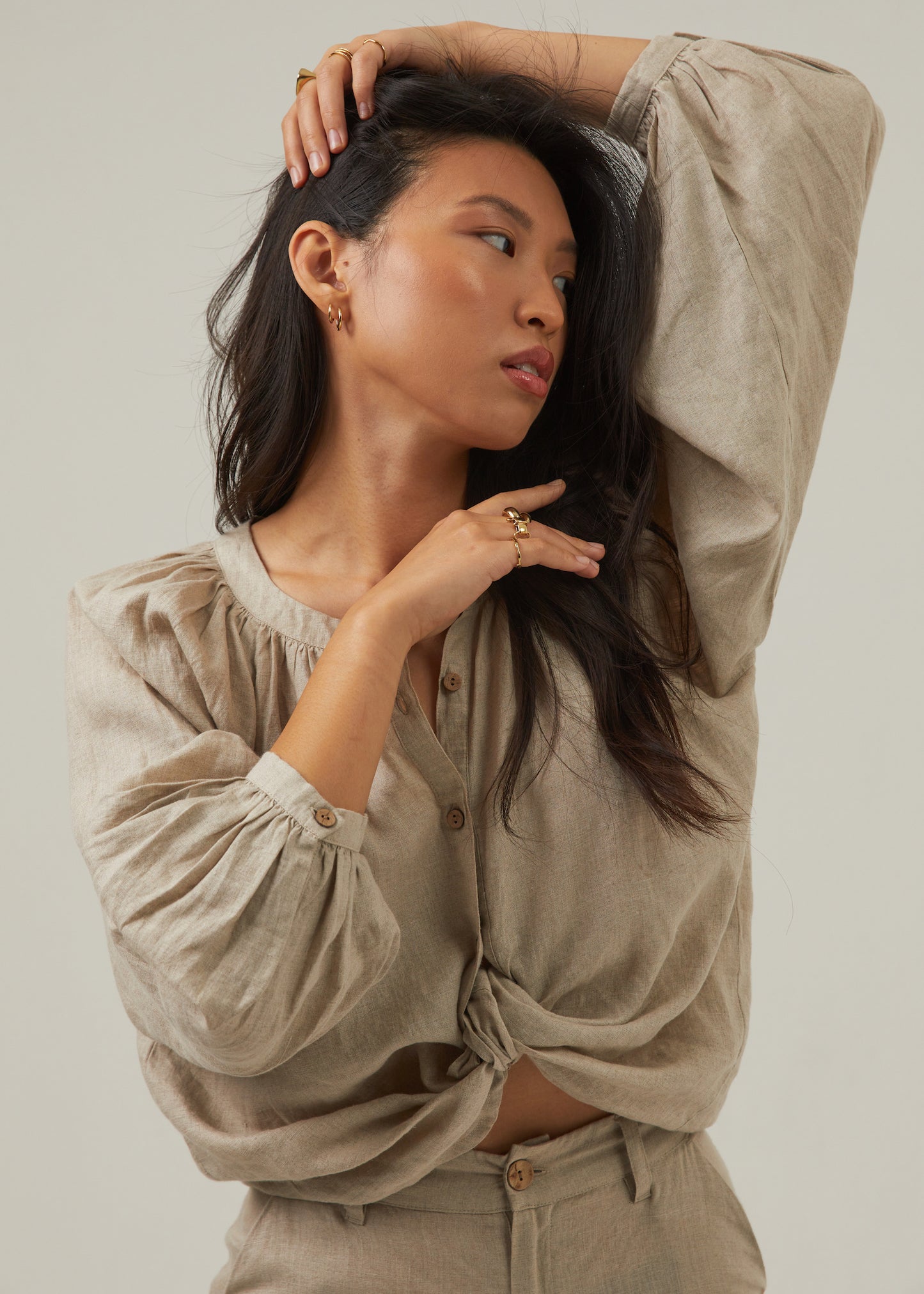 Button Up Blouse