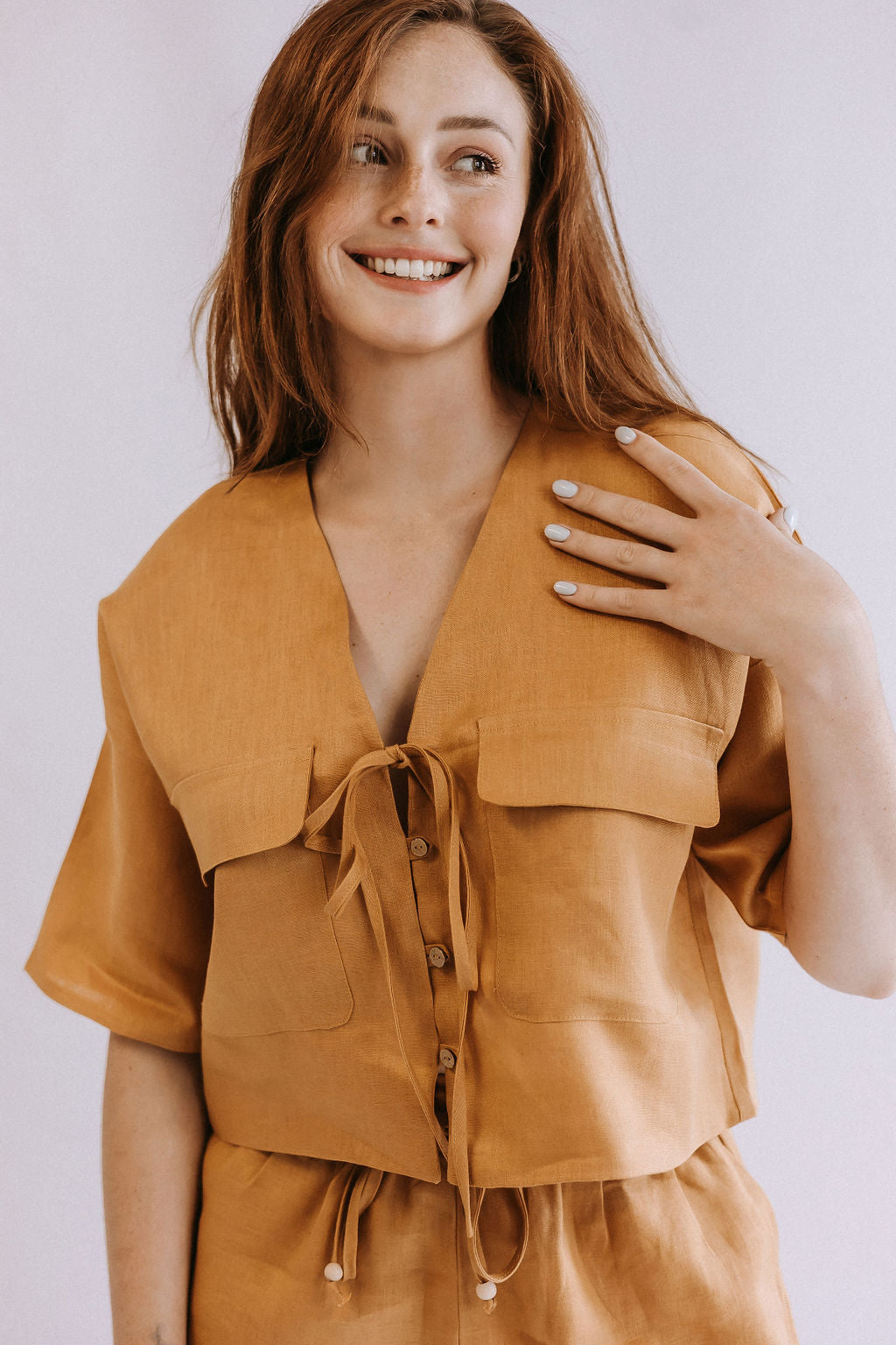 Short Sleeve Tie Shirt