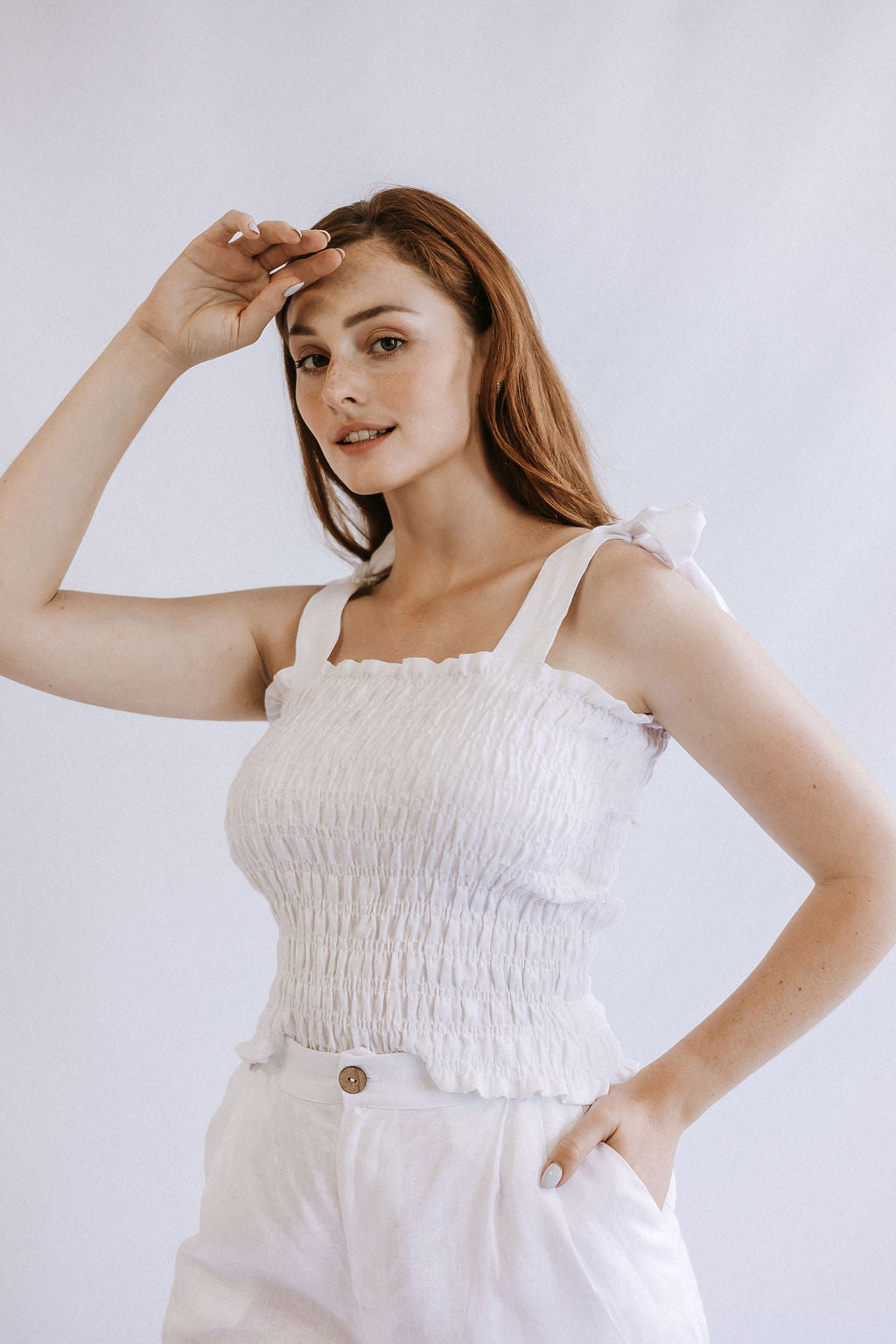 Shirred Top