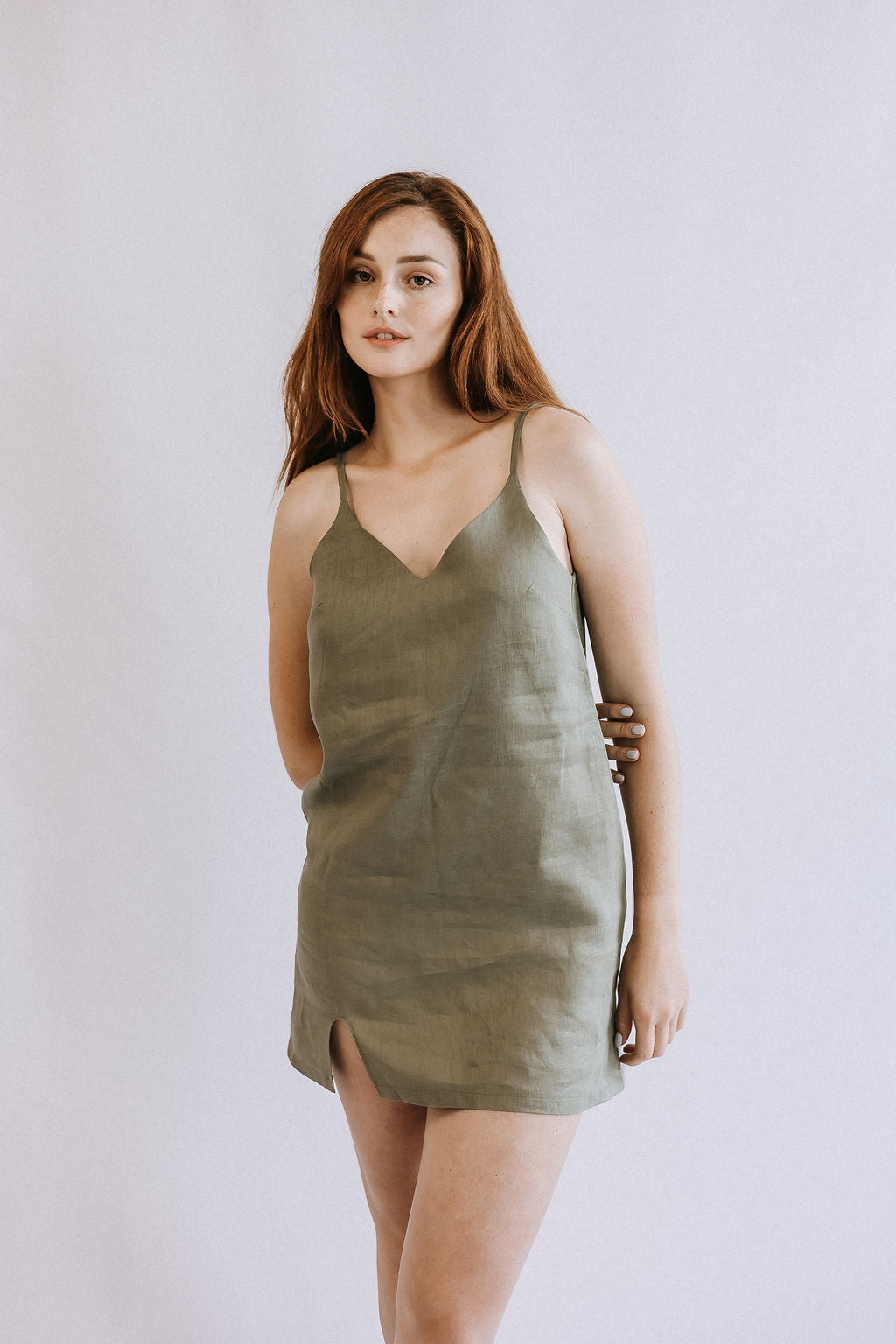 Low Back Mini Dress