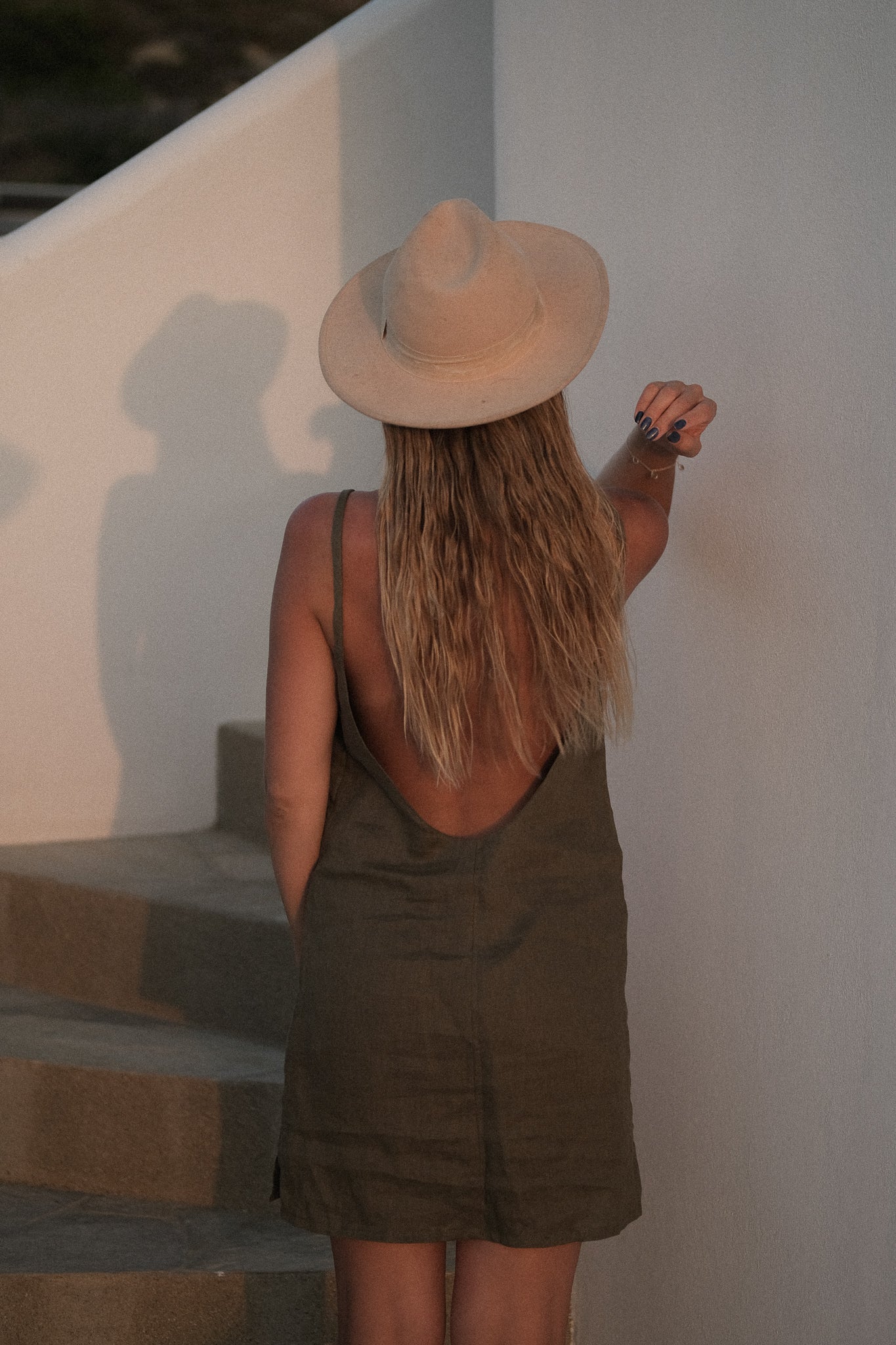 Low Back Mini Dress