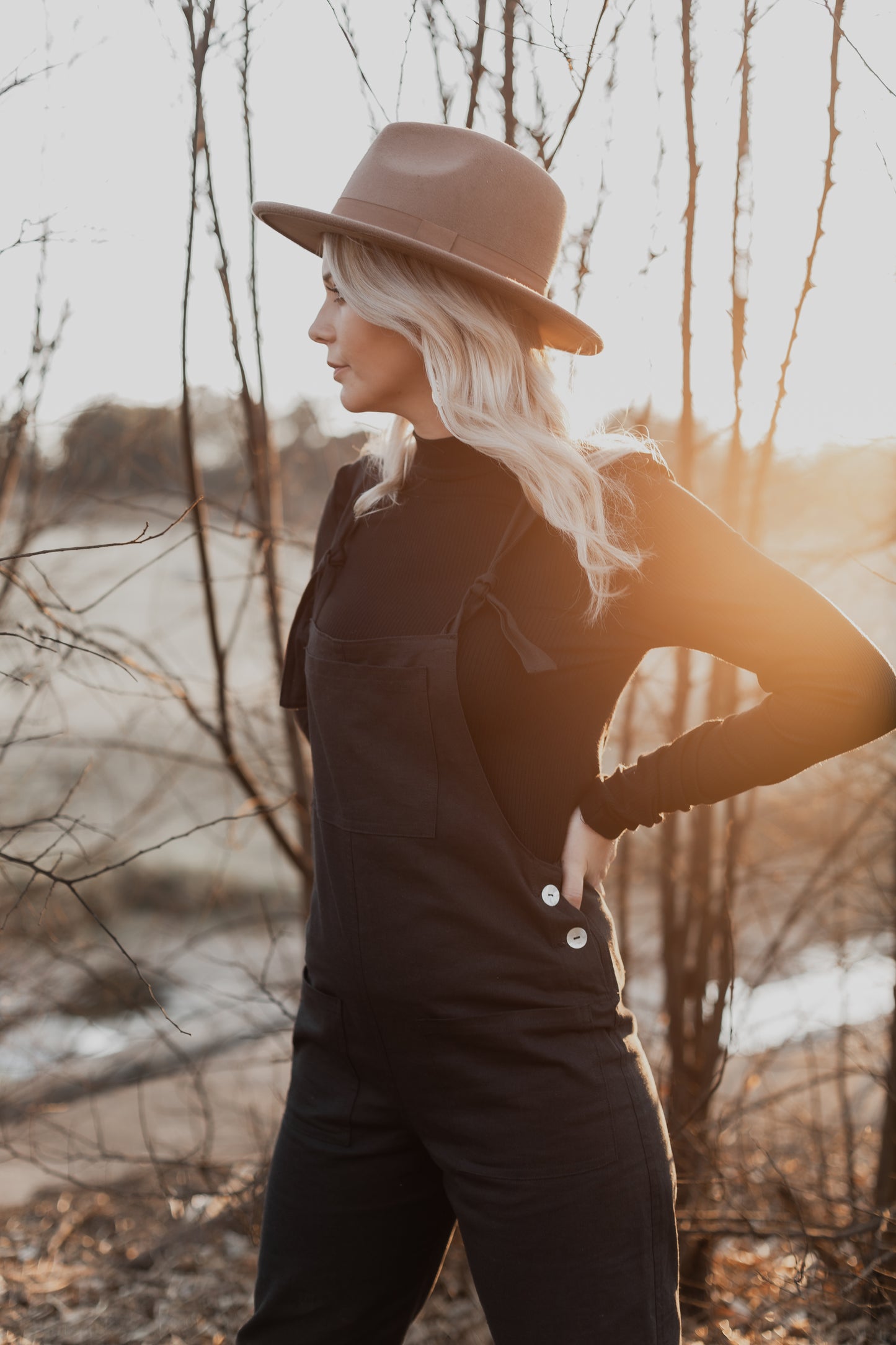 Black Dungarees