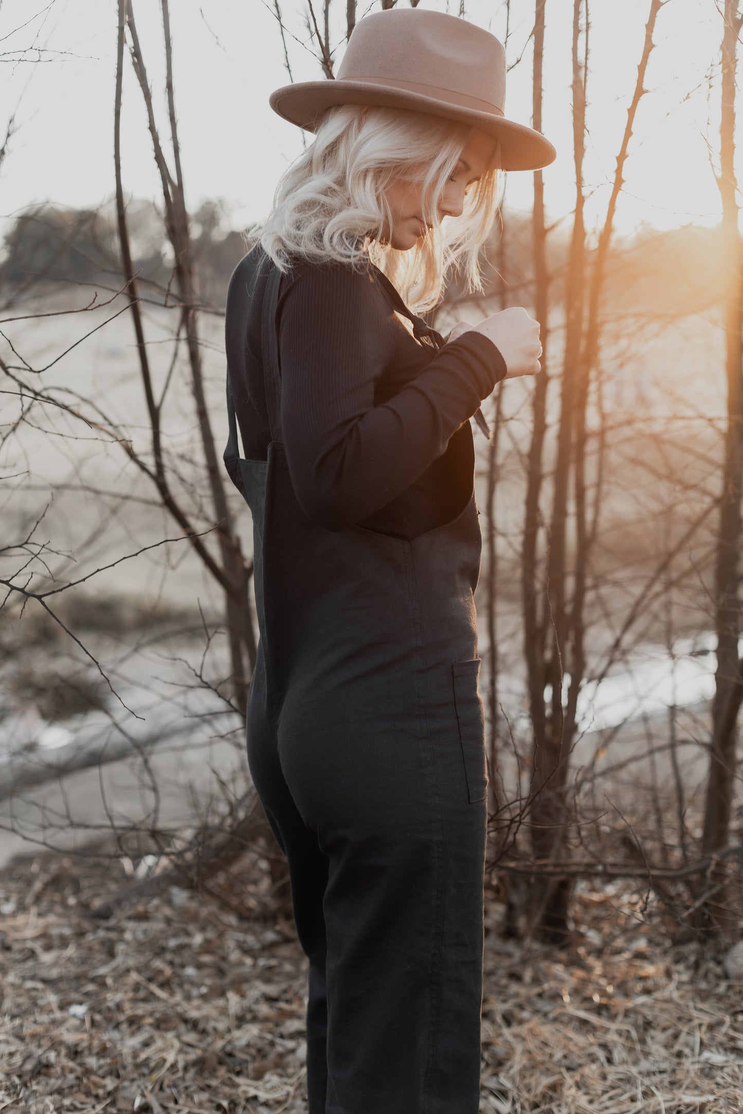 Black Dungarees