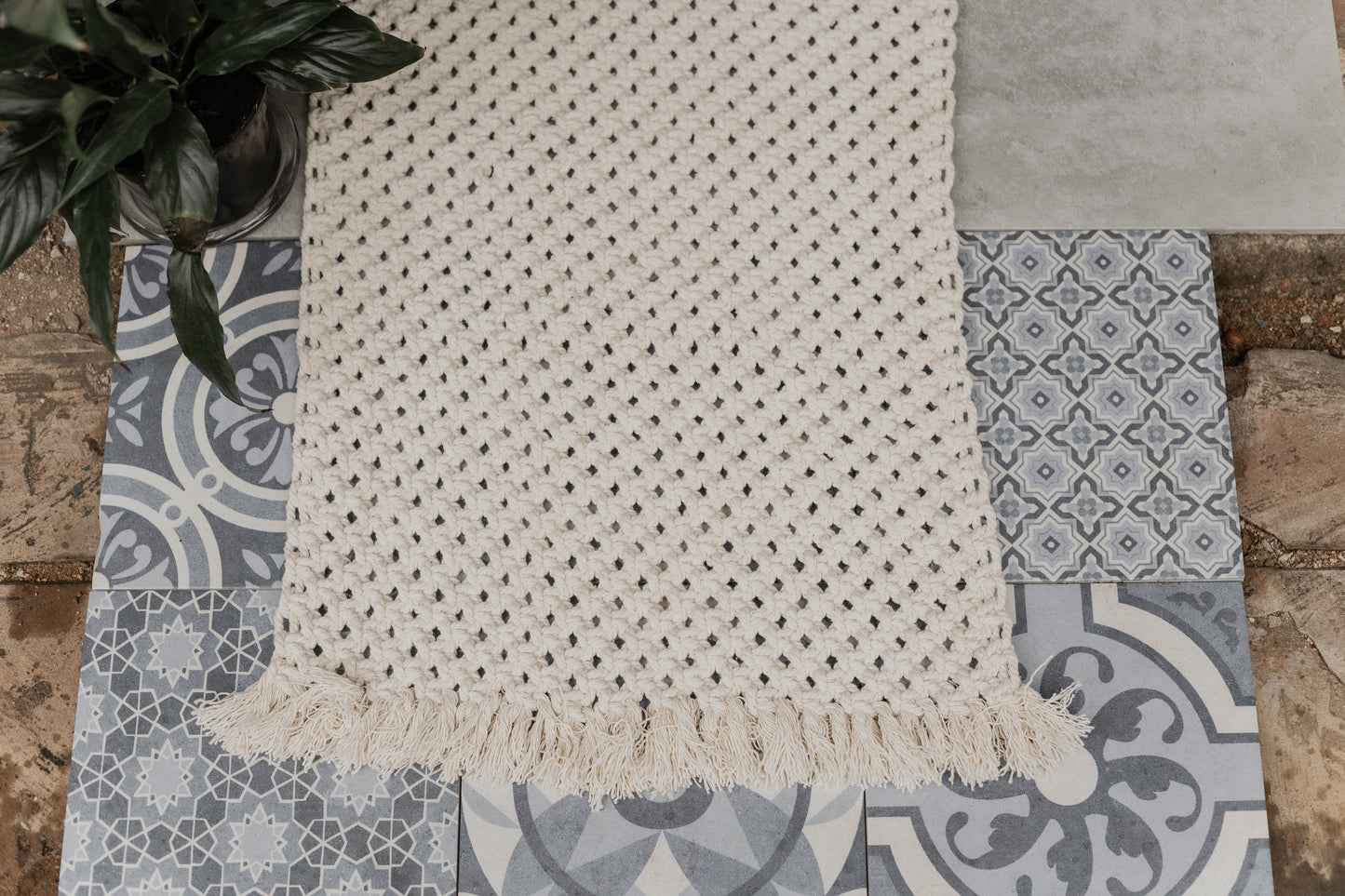 Bedside Macrame Rug