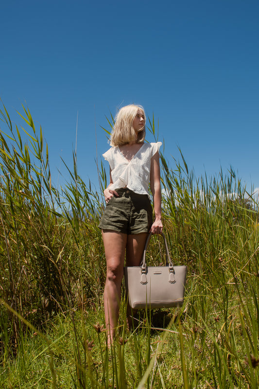 Pleated Shorts